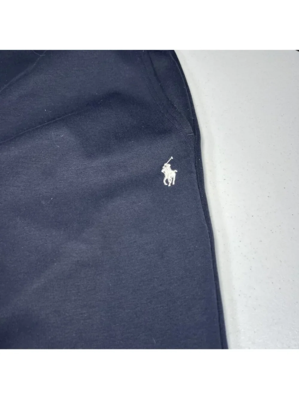 Polo Ralph Lauren Mens Black Sweatpants Joggers Size XLT Drawstrings Back Pocket